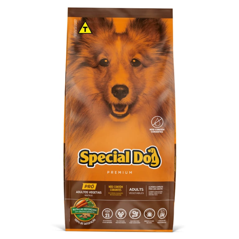 Ração Cães Special Dog Adultos Vegetais Pro 1kg