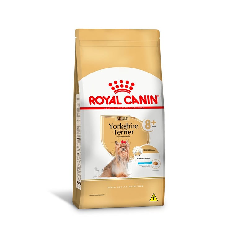 Ração Cães Royal Canin Yorkshire Adultos 8+ 2,5kg