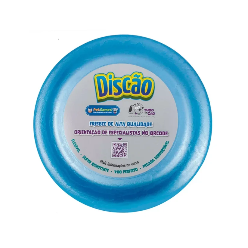 Brinquedo Cães Pet Games Discao Azul