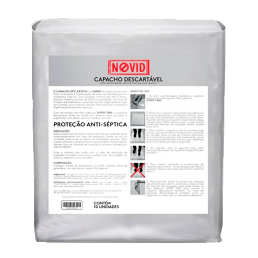 Tapete Sanitizante Capacho Novid 10 Unidades