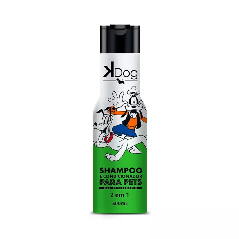 Shampoo e Condicionador K-Dog Hidratante 2x1 500ml