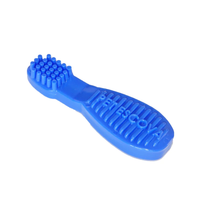 Brinquedo Cães Pet Games Mordedor Pet Escova Azul 12cm. Tam.P