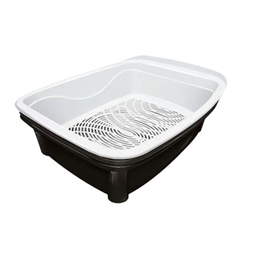 Banheira Gato Higiênica Furacão Pet Classic Plus Black