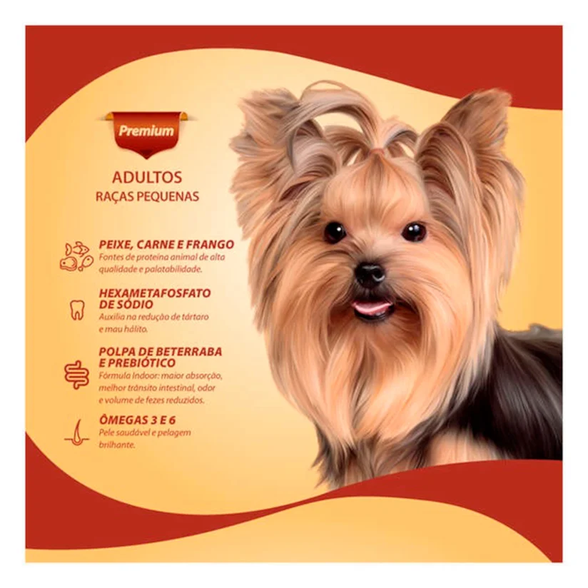 Ração Quatree Gourmet Cães Adultos Raças Pequenas 20kg
